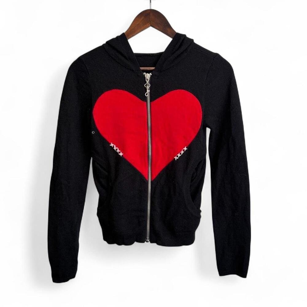 Love Angel Music Baby Lamb Gwen Stefani Zip Up Hoodie Cashmere Women’s S Heart